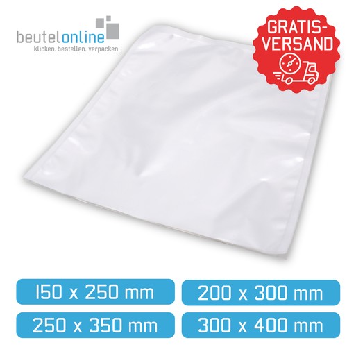 Vakuumbeutel glatt für